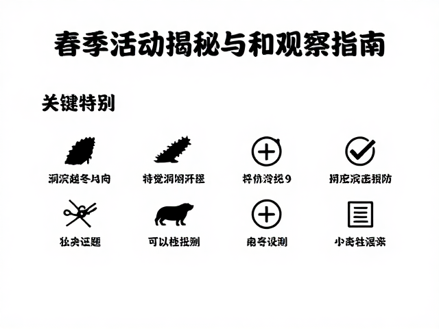 洞穴越冬非社会性互动，春季活动时段揭秘与观察指南