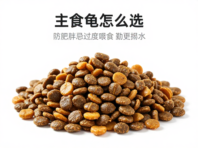 主食龟粮怎么选？防肥胖忌过度喂食，勤换水更健康