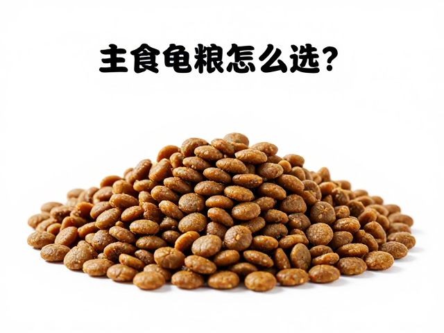主食龟粮怎么选？防肥胖忌过度喂食，勤换水更健康