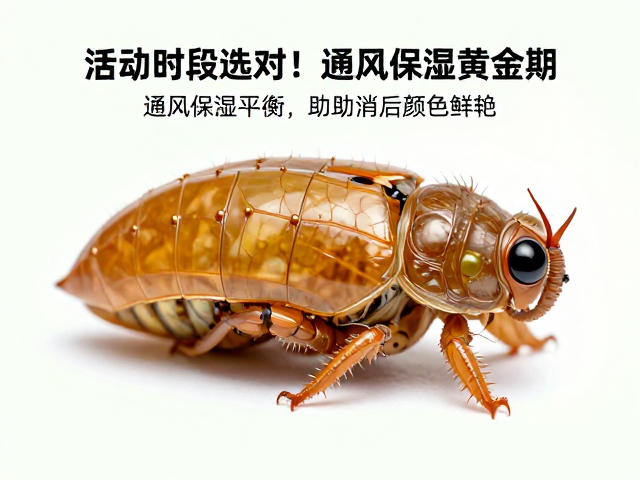 活动时段选对！通风保湿平衡助蜕皮后颜色鲜艳