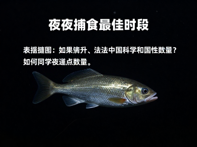 夜间捕食最佳时段,如何科学控制鱼类数量?