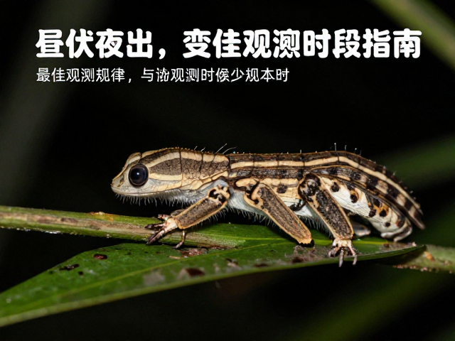 昼伏夜出,变温动物夜间活动规律与最佳观测时段指南