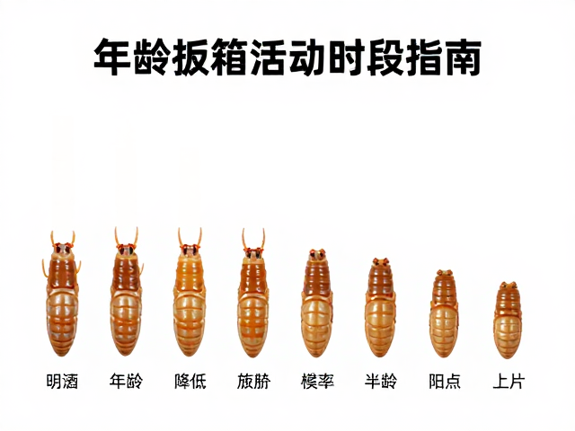 加温箱模拟蜕皮,频率随年龄降低,附最佳活动时段指南