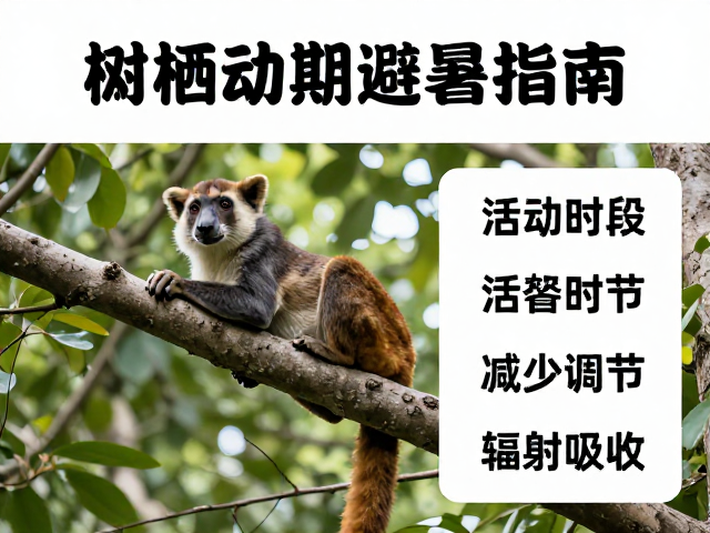 树栖动物高温期避暑指南,活动时段与栖息策略