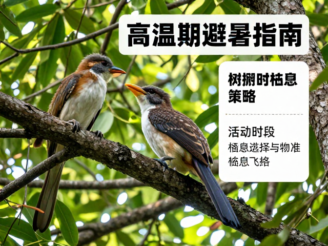 树栖动物高温期避暑指南,活动时段与栖息策略
