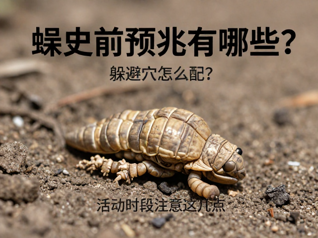 蜕皮前预兆有哪些?躲避穴怎么配?活动时段注意这几点
