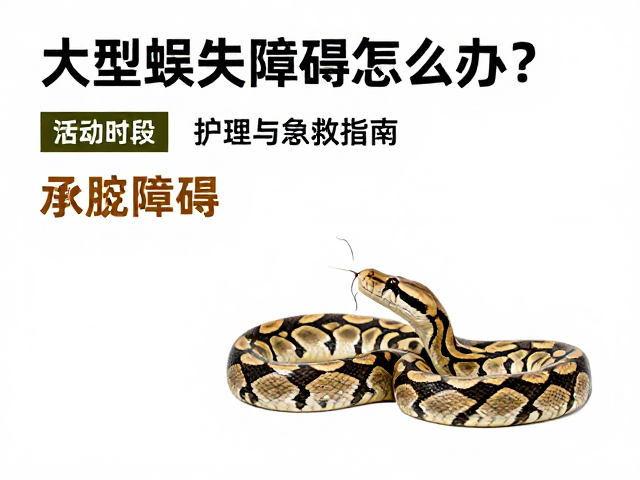 大型蟒蛇蜕皮障碍怎么办？活动时段护理与急救指南