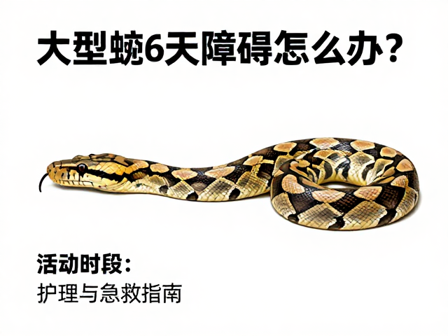 大型蟒蛇蜕皮障碍怎么办?活动时段护理与急救指南