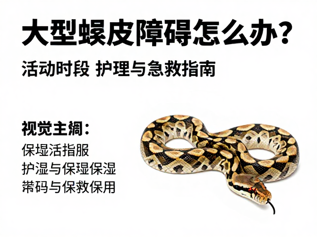 大型蟒蛇蜕皮障碍怎么办?活动时段护理与急救指南