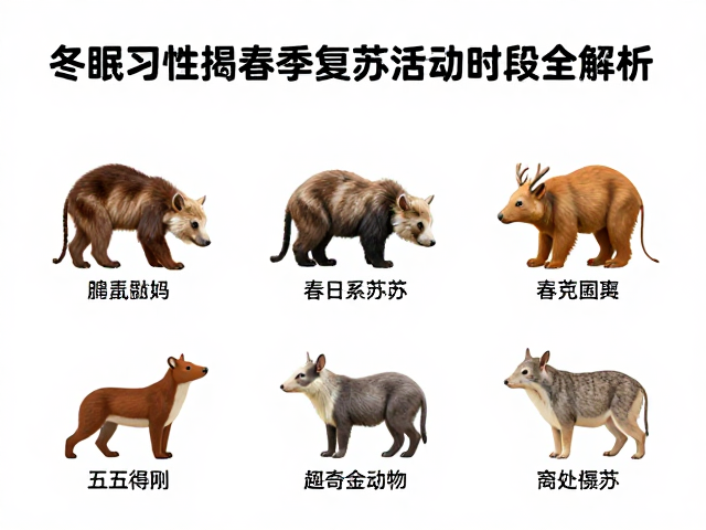 冬眠习性揭秘,小型哺乳动物春季复苏活动时段全解析