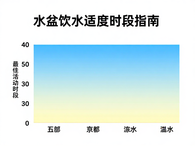 水盆饮水适宜温度梯度及最佳活动时段指南