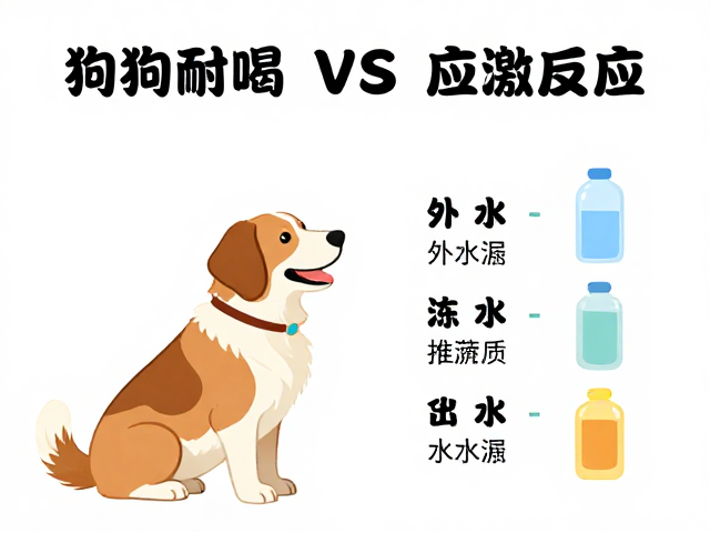 狗狗耐渴能力与应激反应,活动时段观察指南