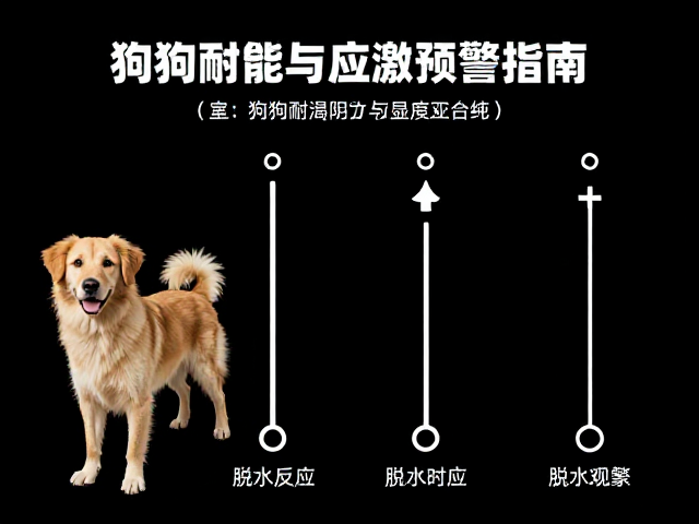 狗狗耐渴能力与应激反应,活动时段观察指南