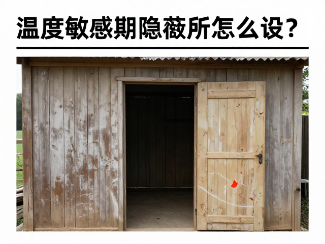 温度敏感期隐蔽所怎么设？最佳活动时段全解析