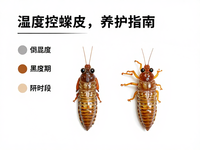 温度梯度定区间，湿度控蜕皮，活动时段养护指南