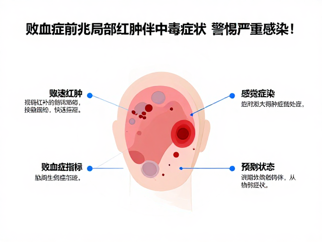 败血症前兆?局部红肿伴中毒症状,警惕严重感染!