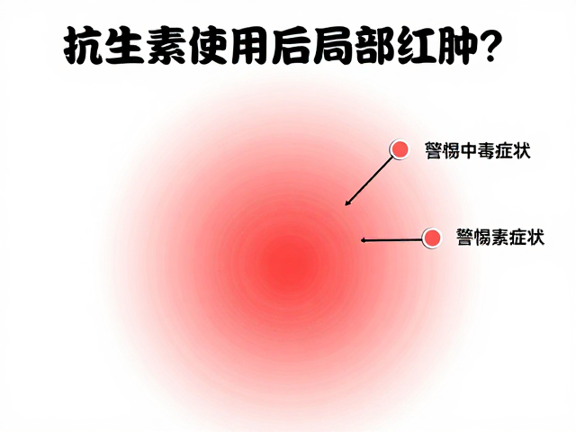 抗生素使用后局部红肿？警惕中毒症状，专家揭秘应对方案
