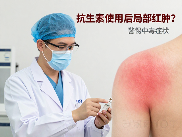 抗生素使用后局部红肿?警惕中毒症状,专家揭秘应对方案