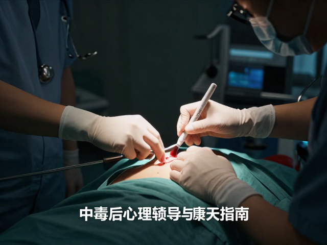 中毒后心理疏导与清创手术,急救关键与康复指南