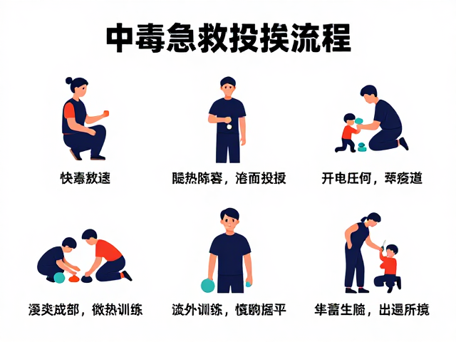 中毒急救指南,紧急救援流程与回归日常训练全解析