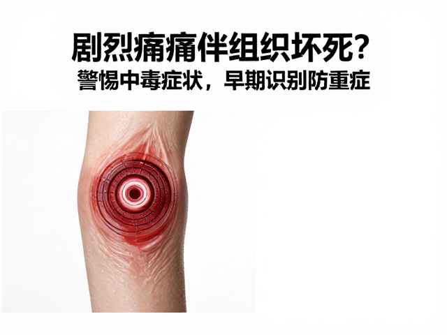 剧烈疼痛伴组织坏死?警惕中毒症状,早期识别防重症