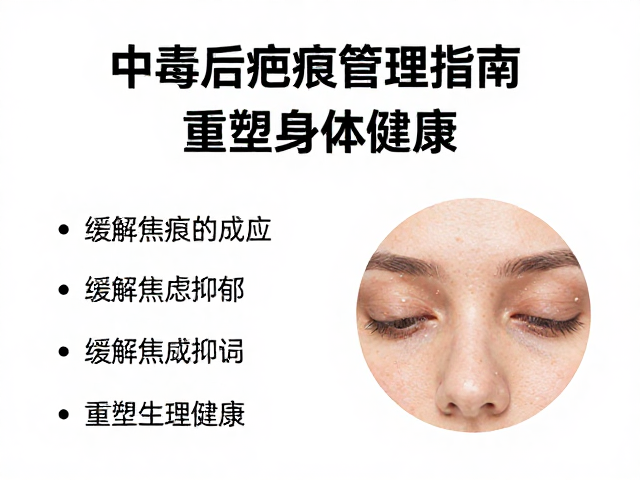 中毒后疤痕管理指南,缓解焦虑抑郁,重塑身心健康