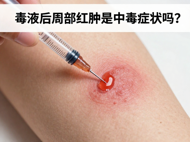 注射毒液后局部红肿是中毒症状吗?揭秘急救与缓解方法