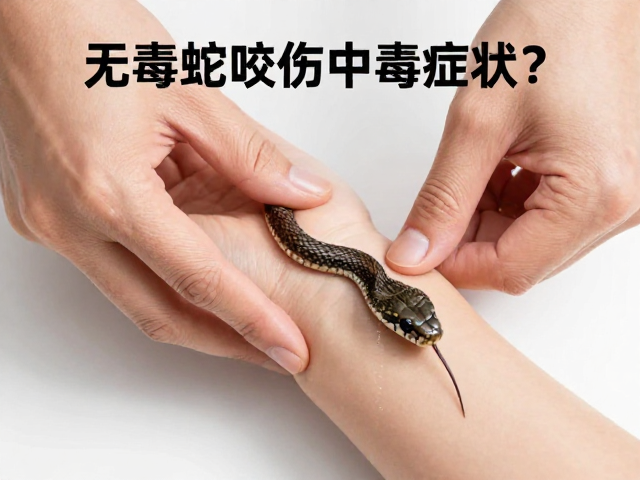 无毒蛇咬伤中毒症状?保持冷静减少扩散,紧急处理指南