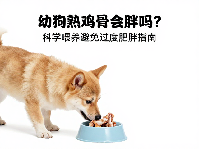 幼犬喂食熟禽骨会胖吗?科学喂养避免过度肥胖指南