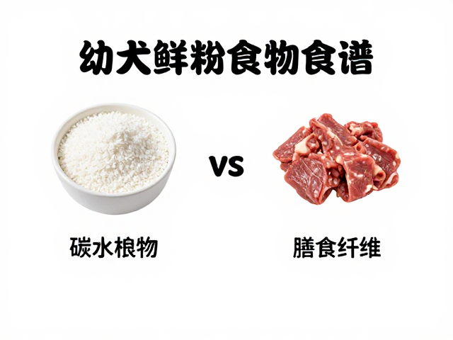 幼犬自制鲜食食谱,科学搭配吃出毛发光泽度