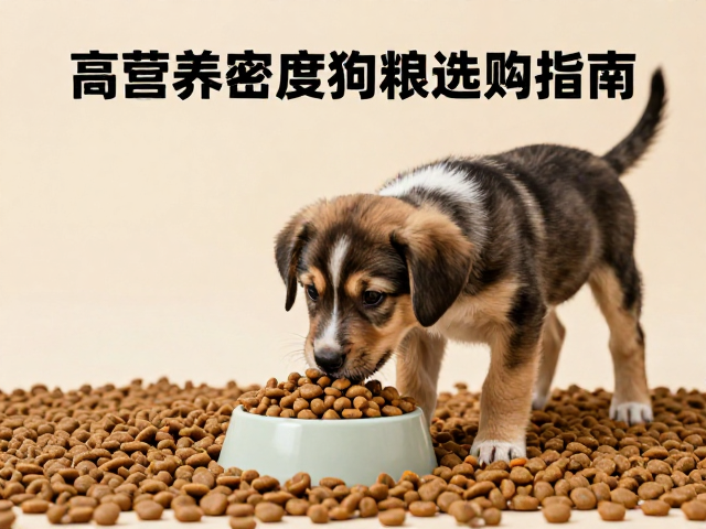 大型犬幼犬怎么喂？高营养密度狗粮选购指南