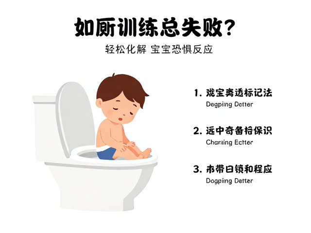 如厕训练总失败?试试标记法,轻松化解宝宝恐惧反应