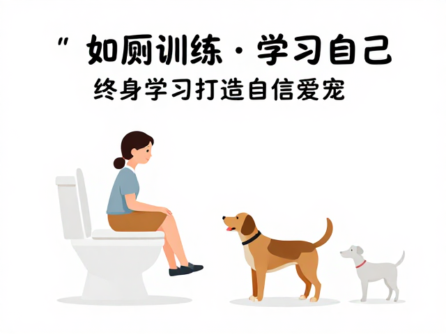 随行中的如厕训练,终身学习打造自信爱宠