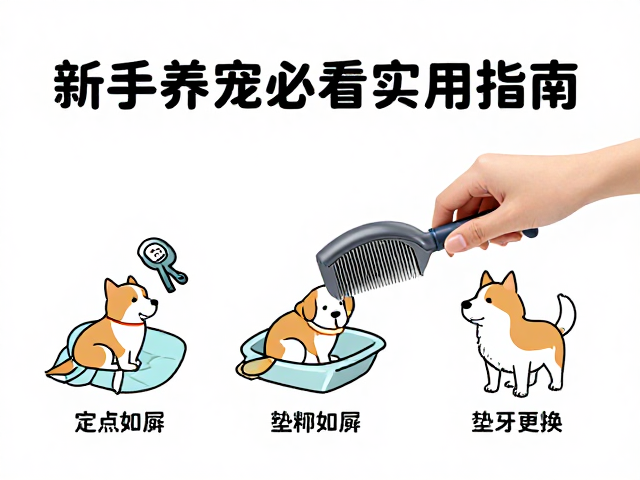宠物梳毛、定点如厕及垫料更换技巧，新手养宠必看的实用指南