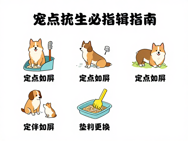 宠物梳毛、定点如厕及垫料更换技巧,新手养宠必看的实用指南