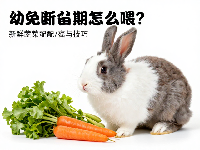 幼兔断奶期怎么喂?新鲜蔬菜搭配与梳毛技巧全攻略