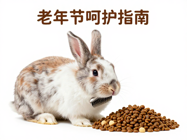 老年兔关节呵护指南，梳毛技巧与专用兔粮定量喂食法