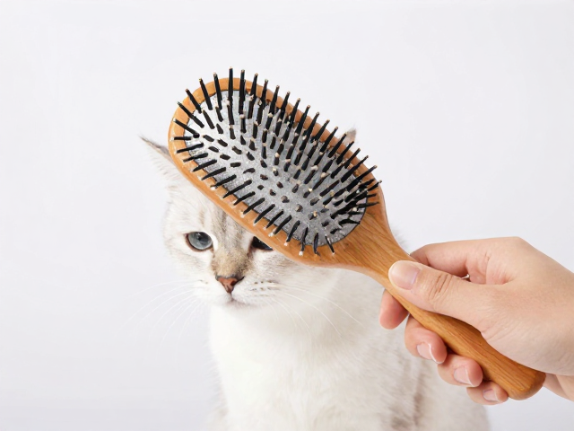 猫咪梳毛技巧，选专用梳子，远离潮湿角落防虫抑菌