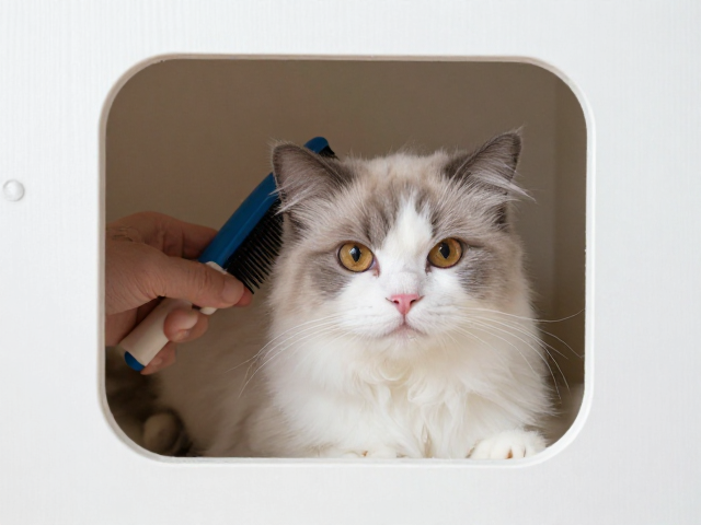 猫咪梳毛技巧,避开潮湿角落,打造躲藏空间更安心