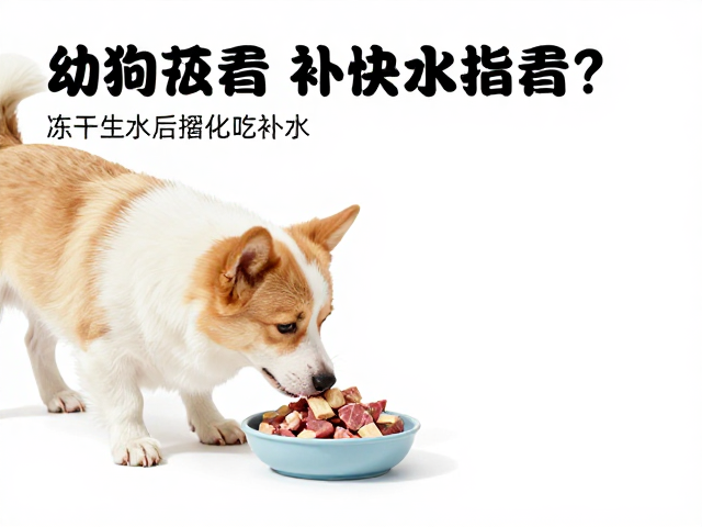 幼犬运动后怎么补水?冻干生骨肉喂食指南