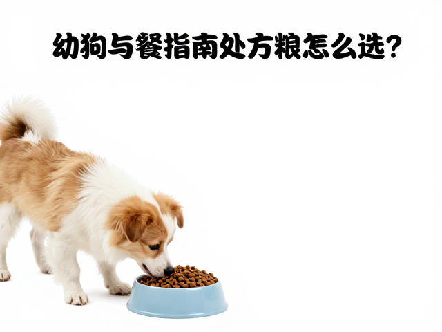 幼犬喂食与成犬每日2餐指南,处方粮怎么选?