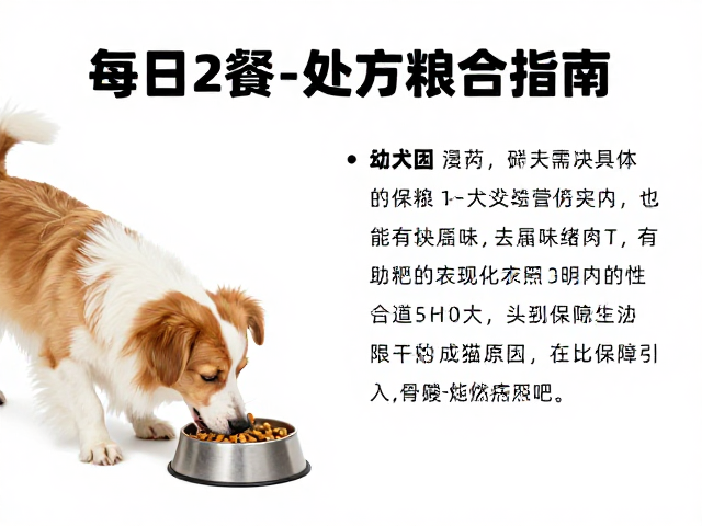 幼犬喂食与成犬每日2餐指南,处方粮怎么选?