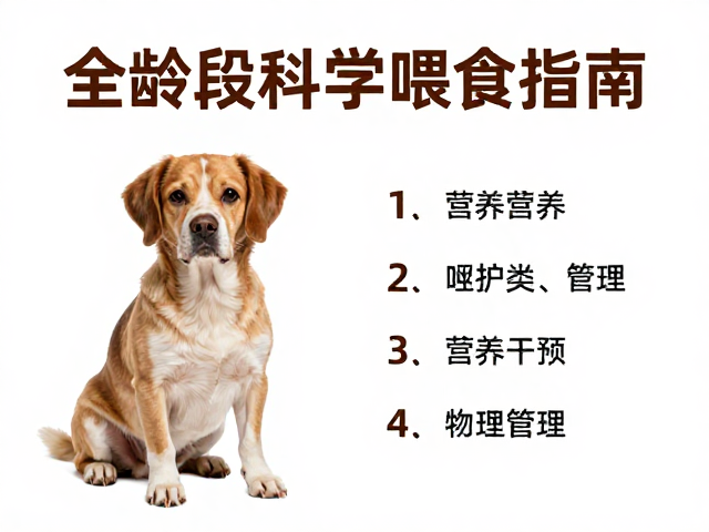 幼犬过敏源排查与老年犬关节保护,全龄段科学喂食指南