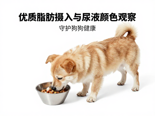 幼犬喂食指南,优质脂肪摄入与尿液颜色观察,守护狗狗健康
