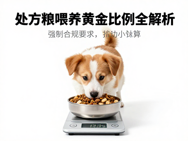 幼犬喂食用食物秤更准?处方粮喂养黄金比例全解析