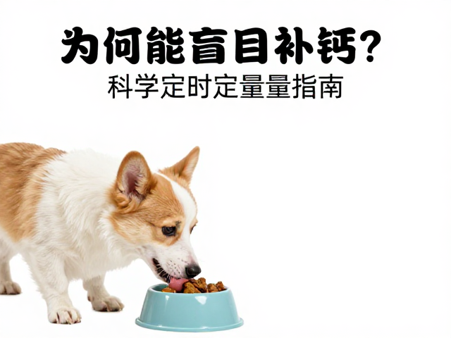 幼犬喂食误区，为何不能盲目补钙？科学定时定量指南