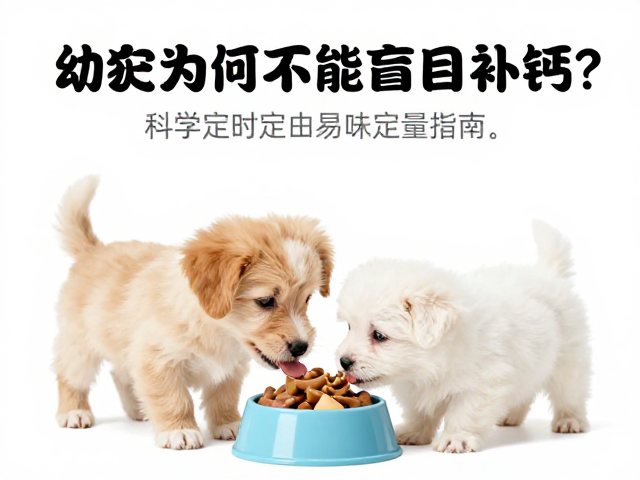 幼犬喂食误区，为何不能盲目补钙？科学定时定量指南