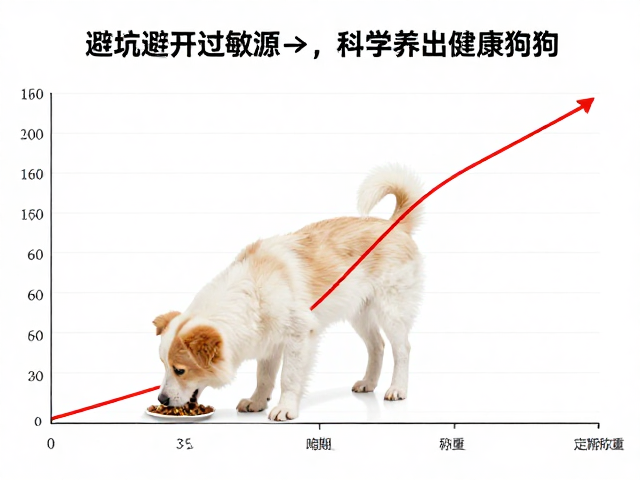 幼犬喂食避坑,避开过敏源,定期称重,科学养出健康狗狗