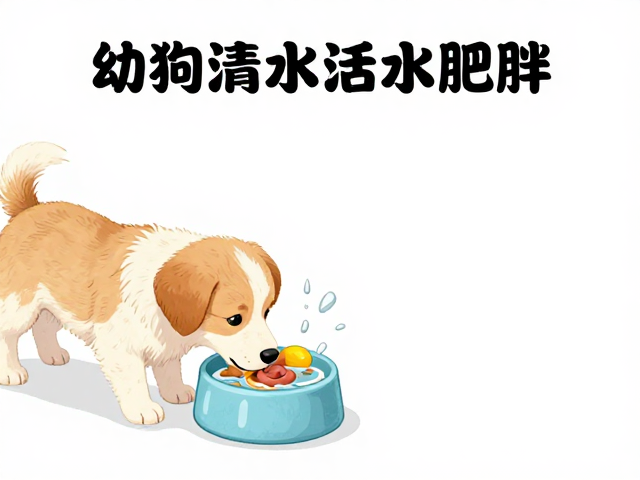 幼犬喂食指南，清洁活水防肥胖，新手必看的科学喂养法