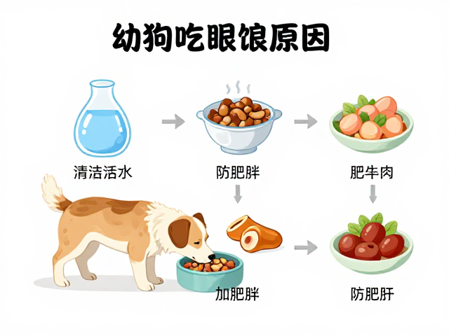 幼犬喂食指南，清洁活水防肥胖，新手必看的科学喂养法